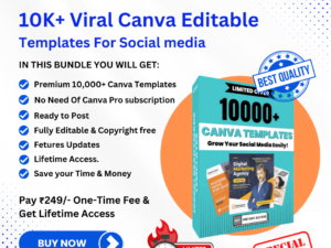 10000+ Viral Canva Editable Templates For Social media