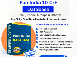 Pan India 10 Crore+ Database