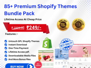 85+ Shopify Premium Themes Bundle, Shopify Theme Bundle