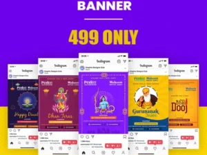 71 Free Festival Banner & International Days Banner Bundle