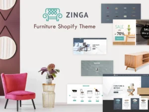 Zinga | Furniture Shopify Theme